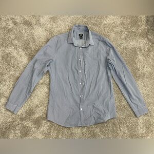 H&M Light Blue Casual Button-Down Shirt
